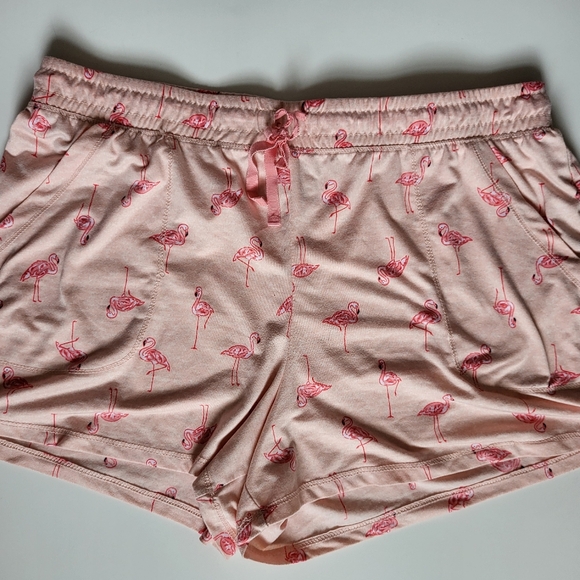 Croft & Barrow 2 Pc Pink Flamingo PJ Set - Picture 4 of 6